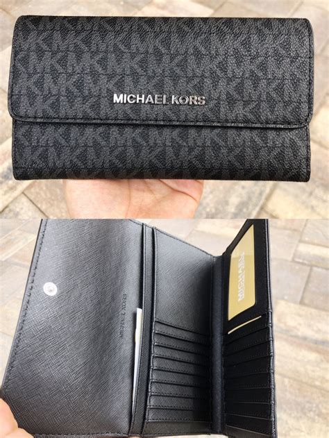 michael kors mens trifold wallet|michael kors large trifold wallet.